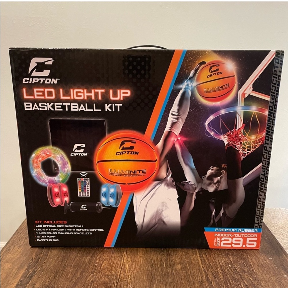 Cipton Sports LED Basketball Set
